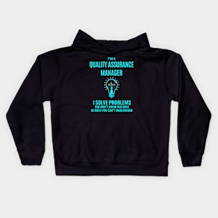 Assurance ager - I Solve Problems Kids Hoodie
